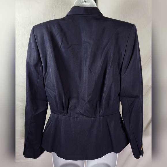 Vintage CASUAL CORNER Navy Blue 2 Piece Suit - Size 10 - Picture 3 of 7